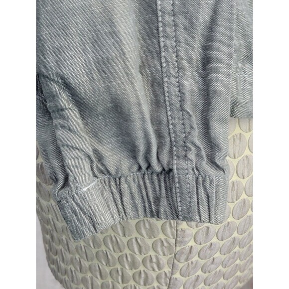 ALK Women's Small Nike Anorak Style Light Weight Jacket Zip‎ Up Cotton Coat EUC - Picture 7 of 12